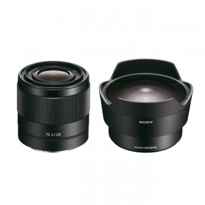 Sony sel28 F20 + sel057fec Ziel schwarz-22